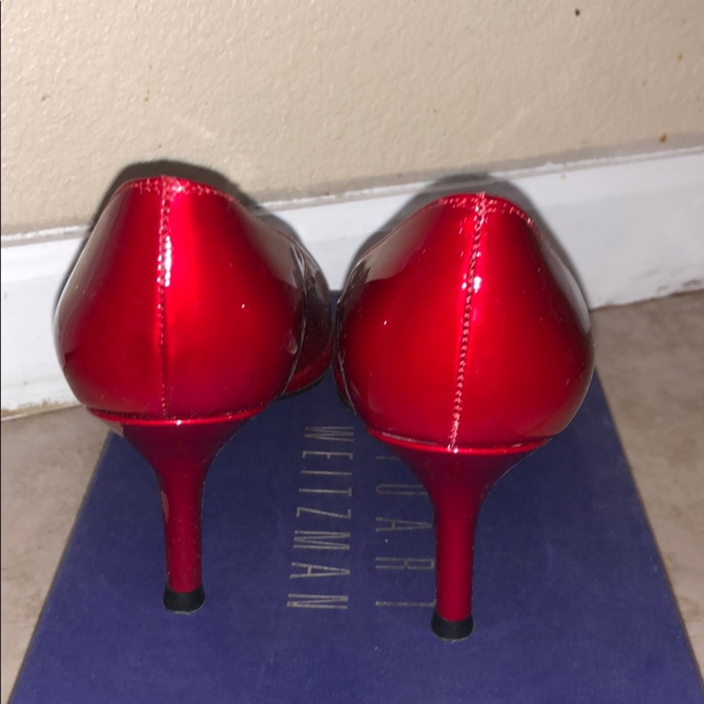Worn Once Stuart Weitzman Red Heels - image 4